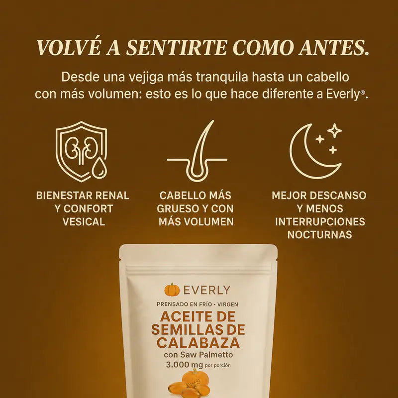 Everly® Aceite de Semilla de Zapallo